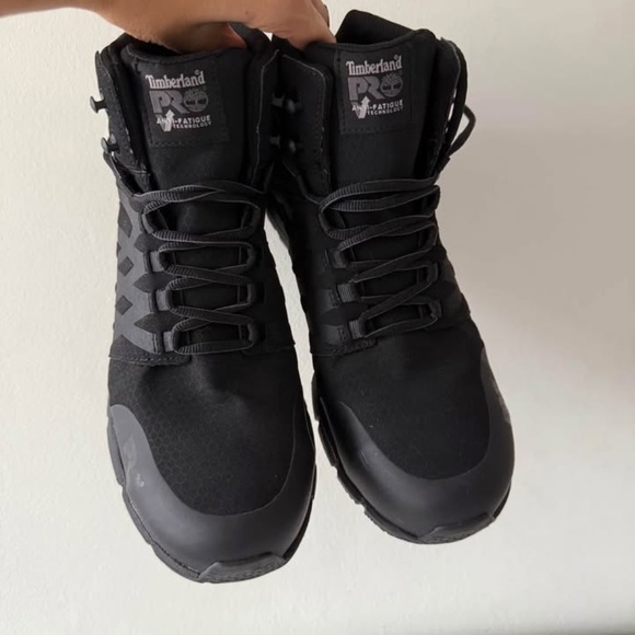 Timberland PRO Mens Radius Mid Composite Safety Toe Industrial Athletic shoes - Picture 8 of 9